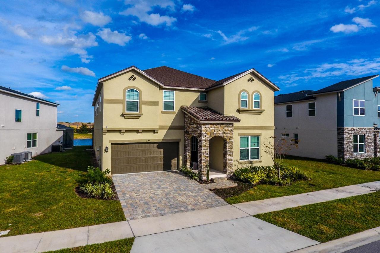 Brand New 9 Bedrooms House With Private Pool, Star Wars Game Room, Theme Rooms And Lake View Sa2145 Kissimmee Exterior foto
